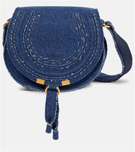 chloe marcie handbag large|denim chloe marcie.